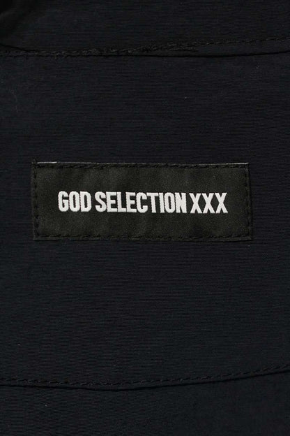 GOD SELECTION XXX Half Zip Track Blouson Black Size M