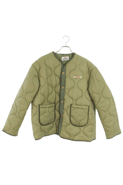 KKKKKK Sequin Quilted Liner Jacket Khaki Size M