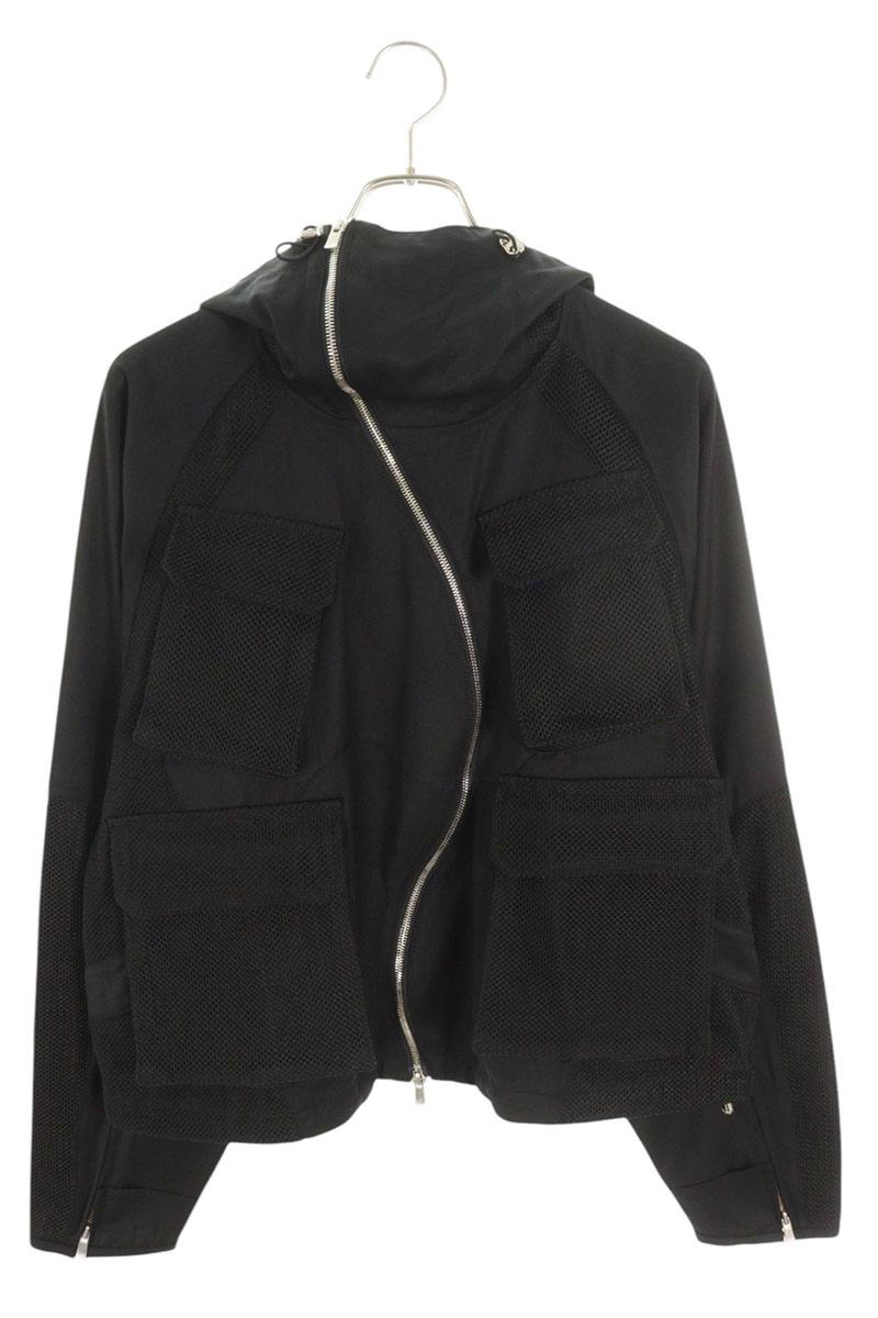FFF POSTAL SERVICE Aire Curved Zip Game Jacket Black Size L