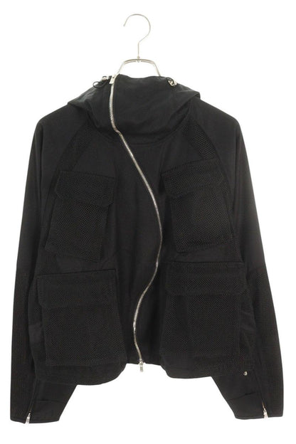 FFF POSTAL SERVICE Aire Curved Zip Game Jacket Black Size L