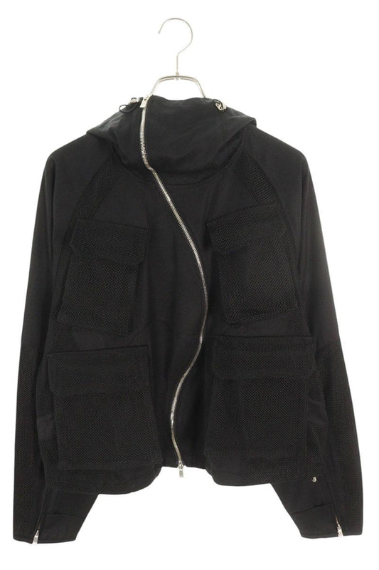 FFF POSTAL SERVICE Aire Curved Zip Game Jacket Black Size L