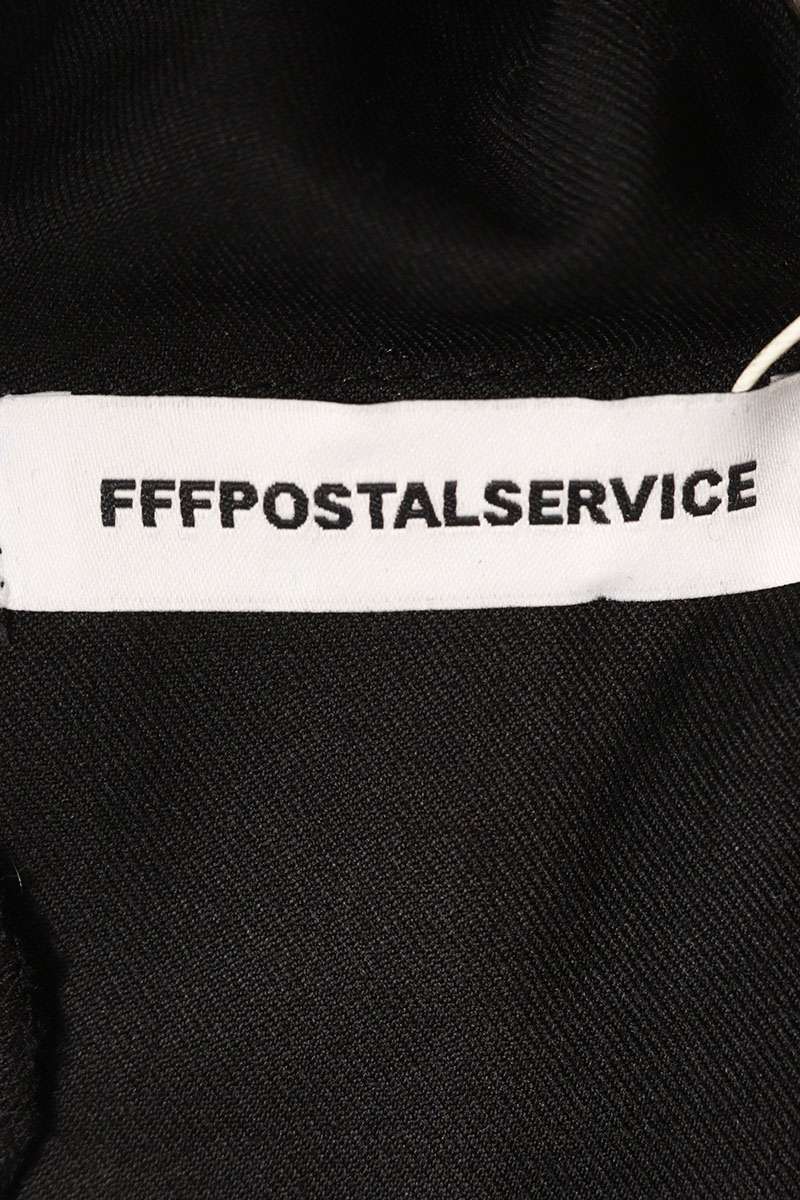 FFF POSTAL SERVICE Aire Curved Zip Game Jacket Black Size L