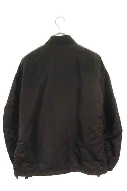 EMPORIO ARMANI Nylon Bomber Jacket Black Size XXL