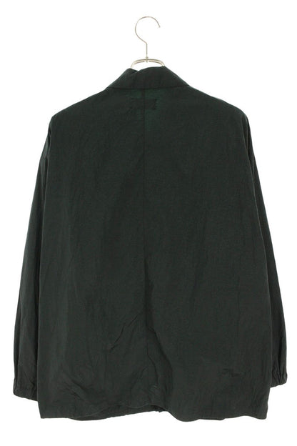 ATON Hand-Dyed Nylon Coach Jacket Black Size XL