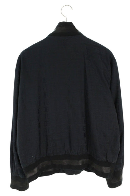 DOLCE & GABBANA All-Over Logo Blouson Black Size S