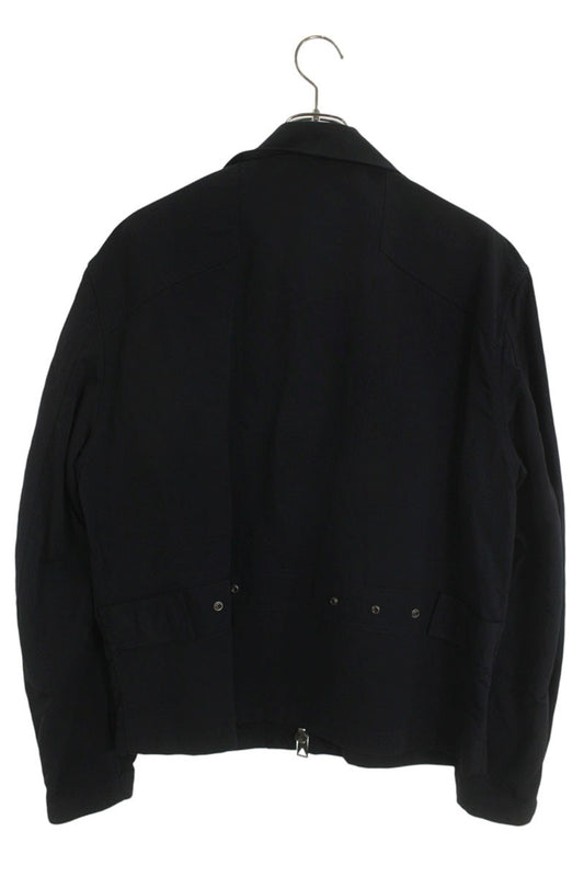 Bottega Veneta Zip Nylon Blouson Blue Size XS