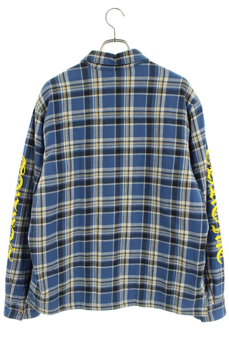 Chrome Hearts WORKN JNKYD PLD Check Shirt Jacket Size L