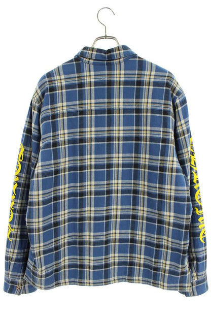Chrome Hearts WORKN JNKYD PLD Check Shirt Jacket Size L
