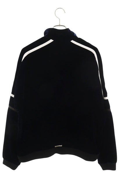 Chrome Hearts Logo Embroidered Velour Track Jacket Size L