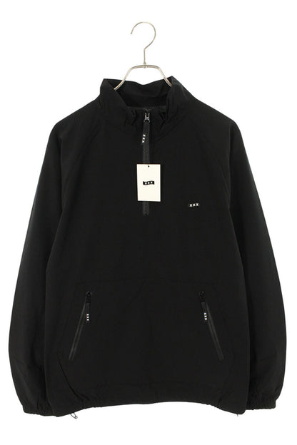 GOD SELECTION XXX Half-Zip Nylon Blouson Black Size M