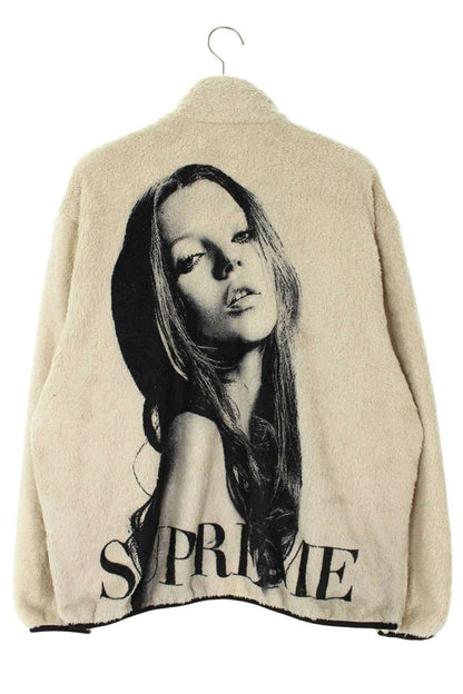 Supreme 24AW Kate Moss Fleece Jacket Blouson White Size L
