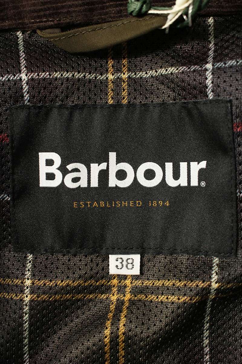 Barbour Jacket Green Size 38