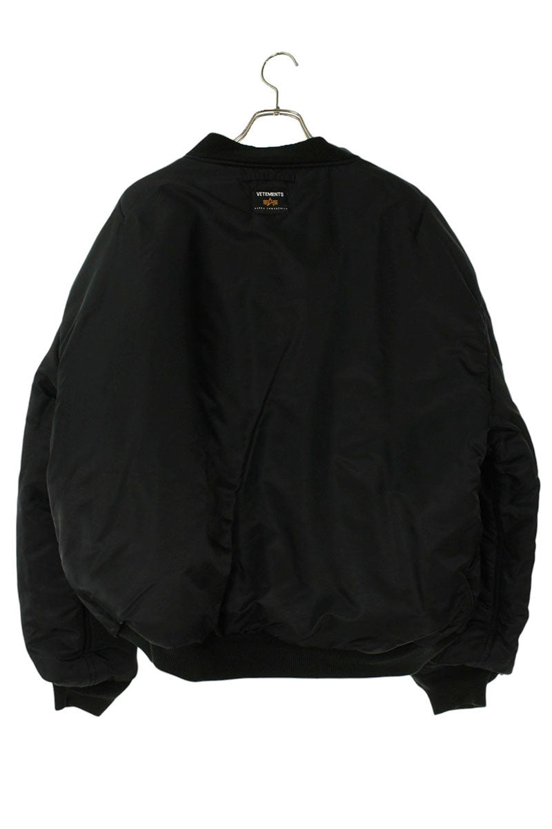 ALPHAINDUSTRIES x VETEMENTS Reversible Flight Jacket Size XS