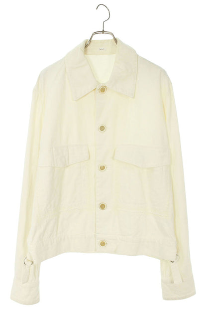 Fujimoto 23SS Front Pocket Trucker Jacket White Size L