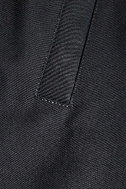 CELINE Triomphe Embroidered Hooded Zip Blouson Navy Size XS