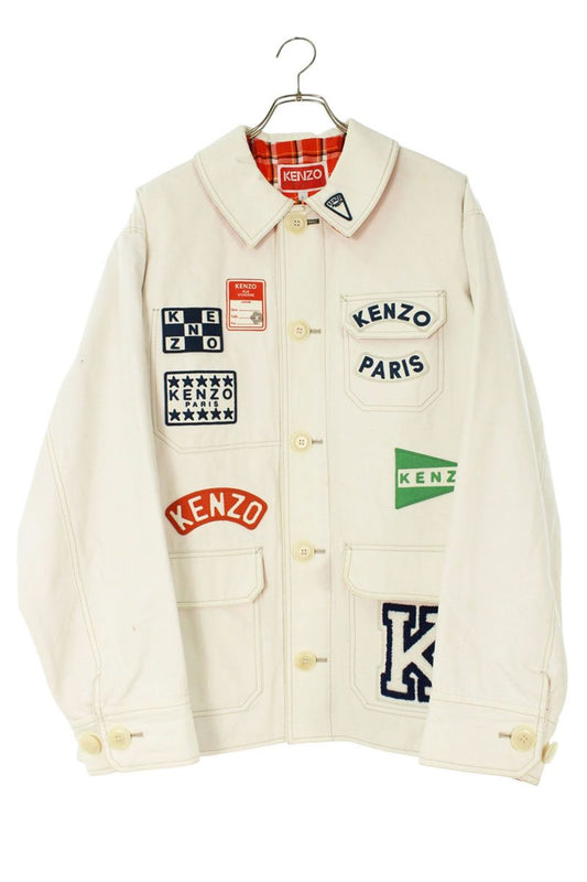 Kenzo Sailor workwear jacket White Size L
