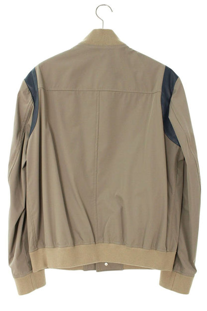 EMMETI Brown Material Mix Blouson Size XL