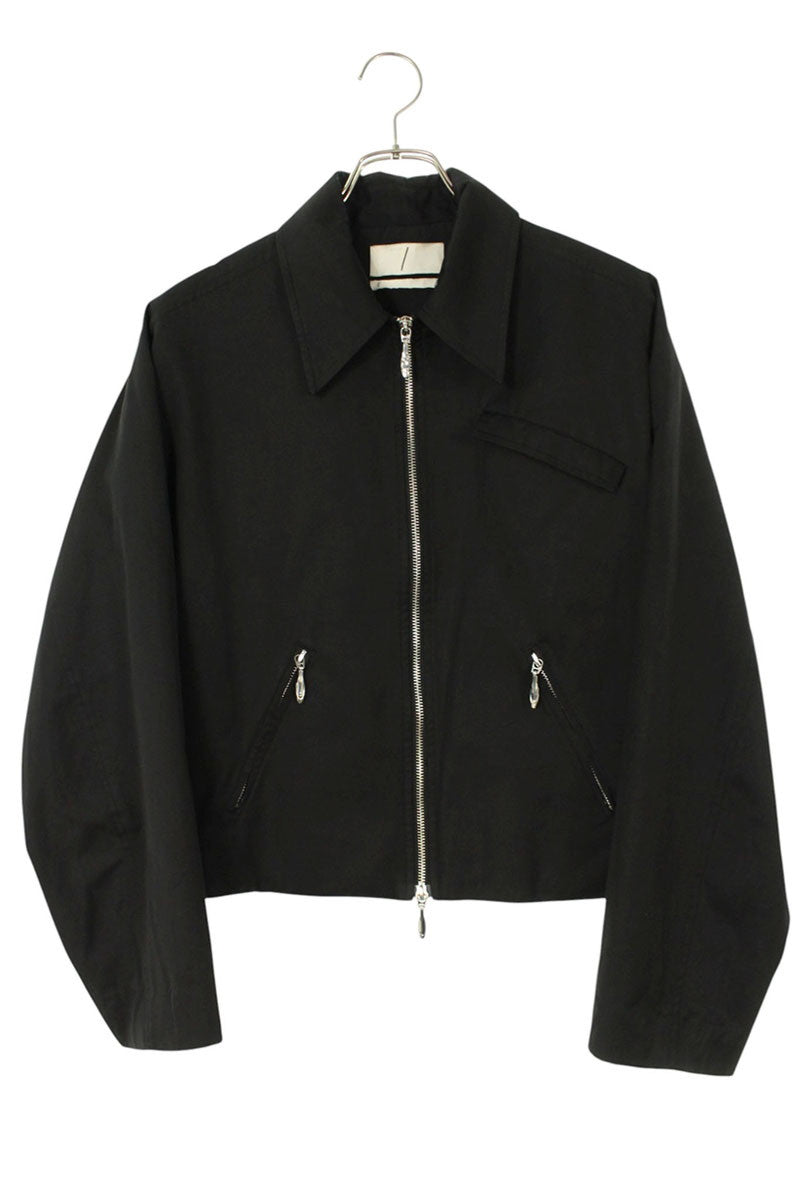 COMMON DIVISOR Black Double Zip Blouson Size S