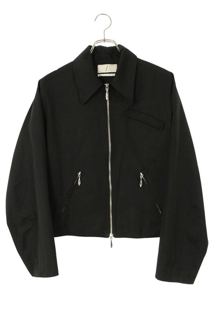COMMON DIVISOR Black Double Zip Blouson Size S