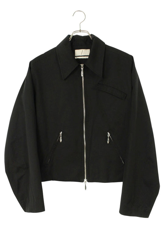 COMMON DIVISOR Black Double Zip Blouson Size S