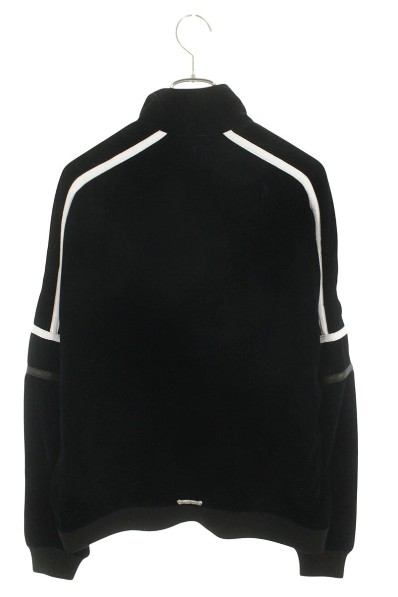Chrome Hearts VELVET TRACKSUIT JACKET Velour Zip Size L