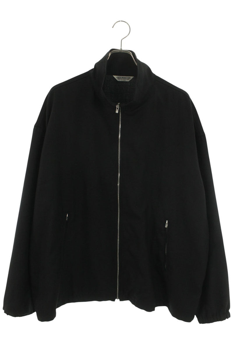 COOTIE Black Poly Wool Zip Blouson Size XL