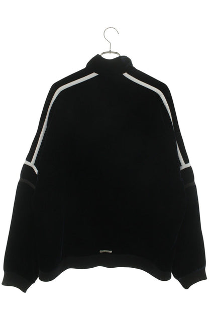 Chrome Hearts VELVET TRACKSUIT JACKET Velour Navy Size XL