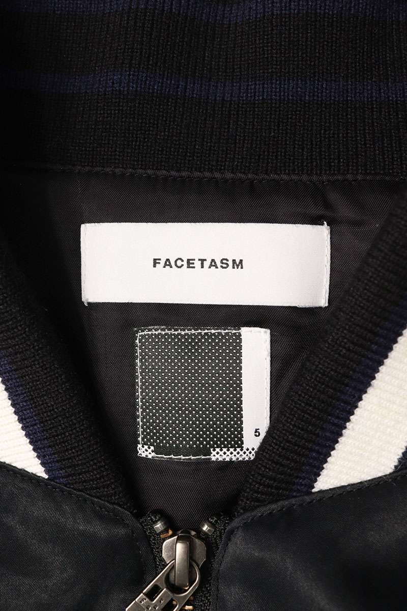 FACETASM Multi Embroidered Souvenir Blouson Size XXL