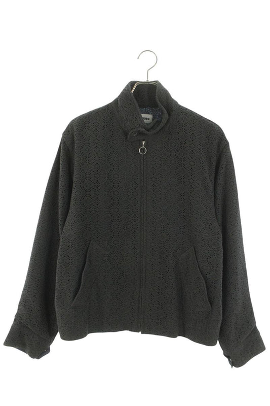 KOZABURO Iridescence Lace Swing Jacket Blouson Gray Size S