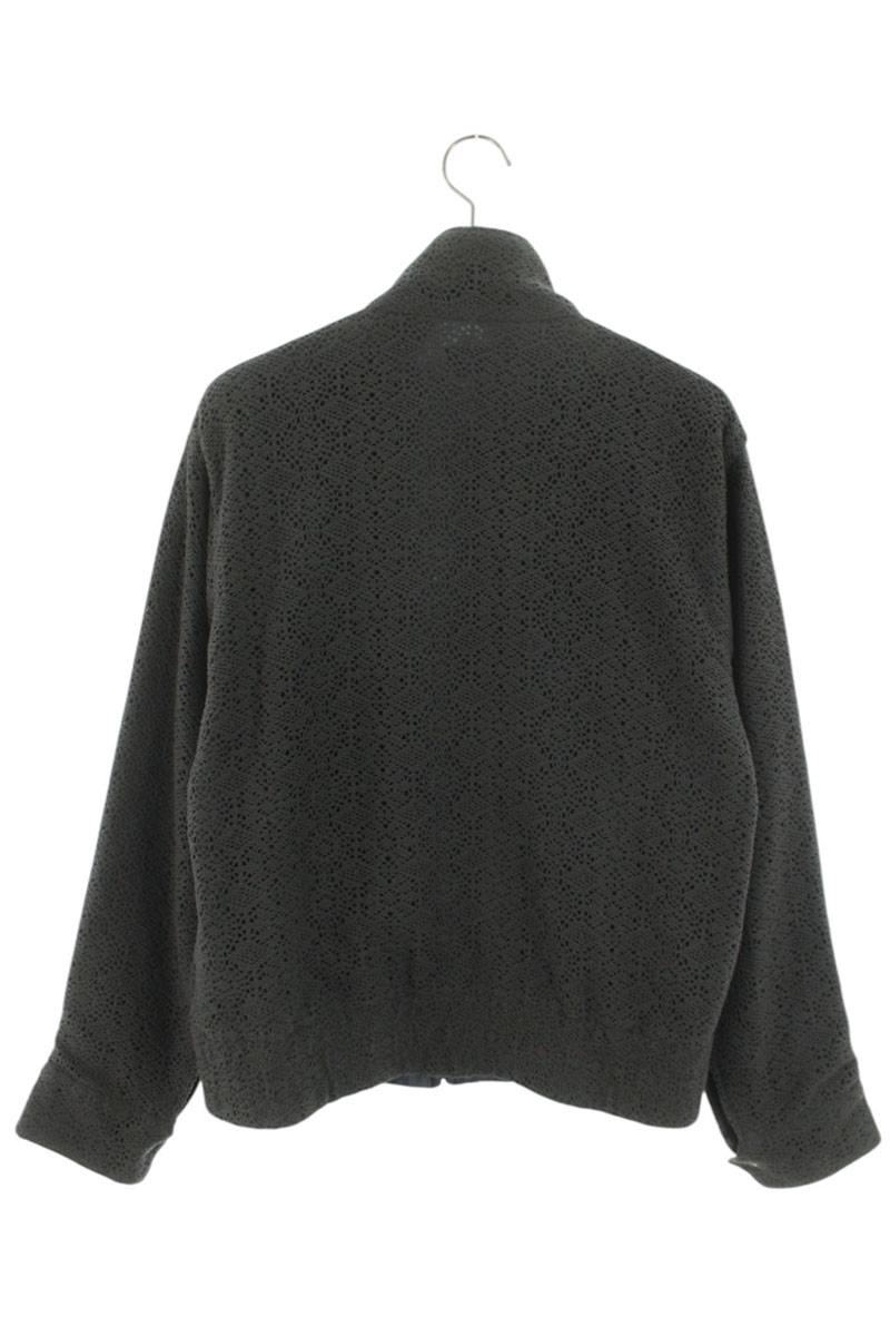 KOZABURO Iridescence Lace Swing Jacket Blouson Gray Size S