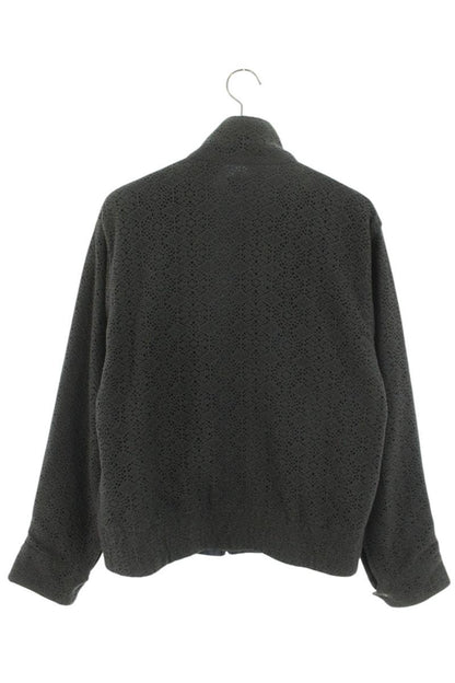KOZABURO Iridescence Lace Swing Jacket Blouson Gray Size S