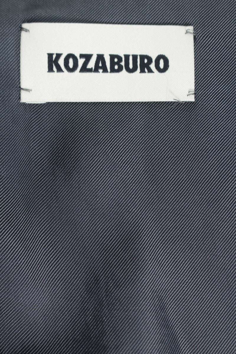 KOZABURO Iridescence Lace Swing Jacket Blouson Gray Size S