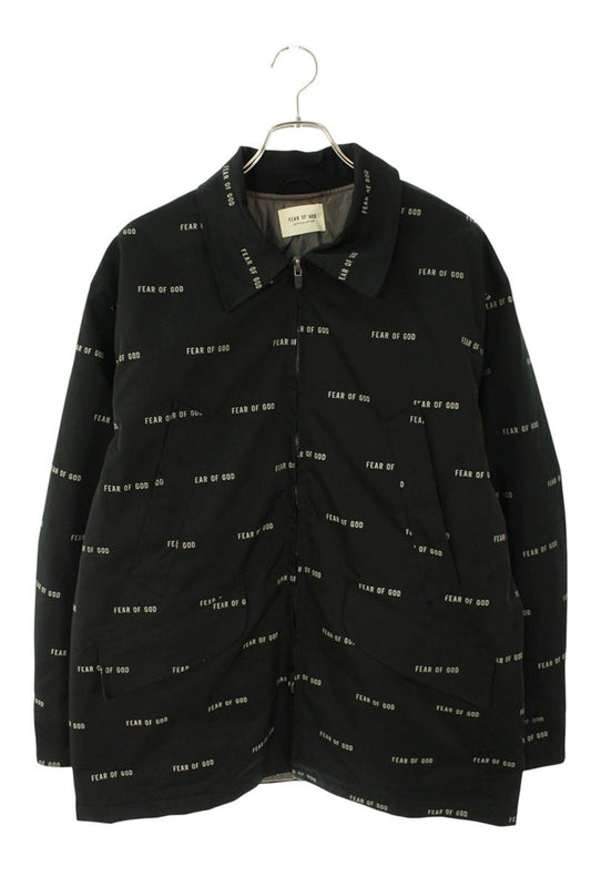 Fear of God Logo Blouson Black Size S