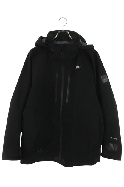 HELLY HANSEN Black Gore-Tex Zip Up Hooded Blouson Size XL