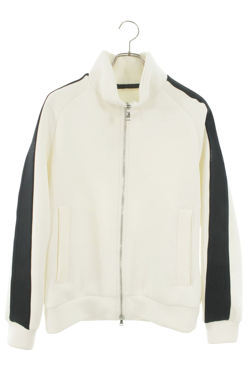 TATRAS White Polyester Arm Line Logo Track Jacket Size L