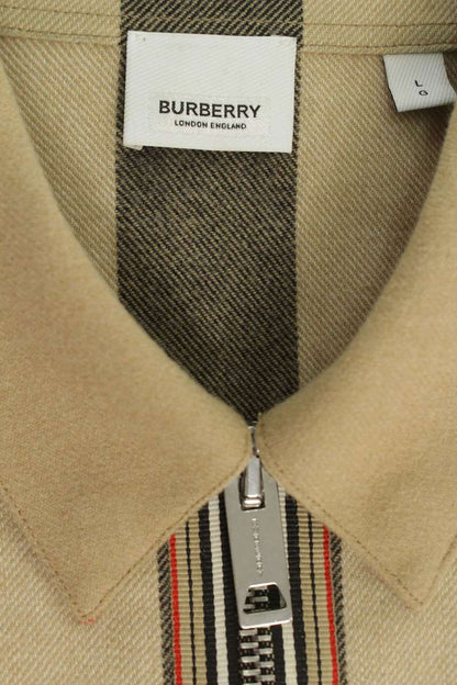 Burberry Wool Jacket Brown Size L