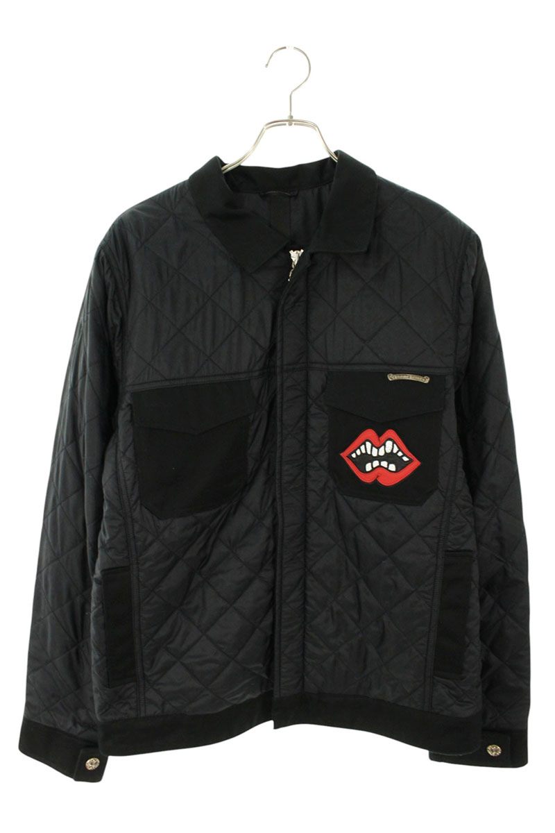 Chrome Hearts Chomper Patch Nylon Quilted Blouson Size M