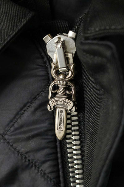 Chrome Hearts Chomper Patch Nylon Quilted Blouson Size M
