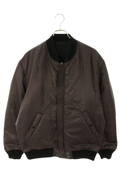 DIESEL Black Nylon D Logo Reversible Bomber Size M