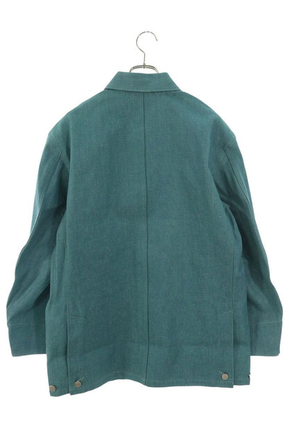 no.number 22FW Green Denim Coverall Jacket Size S