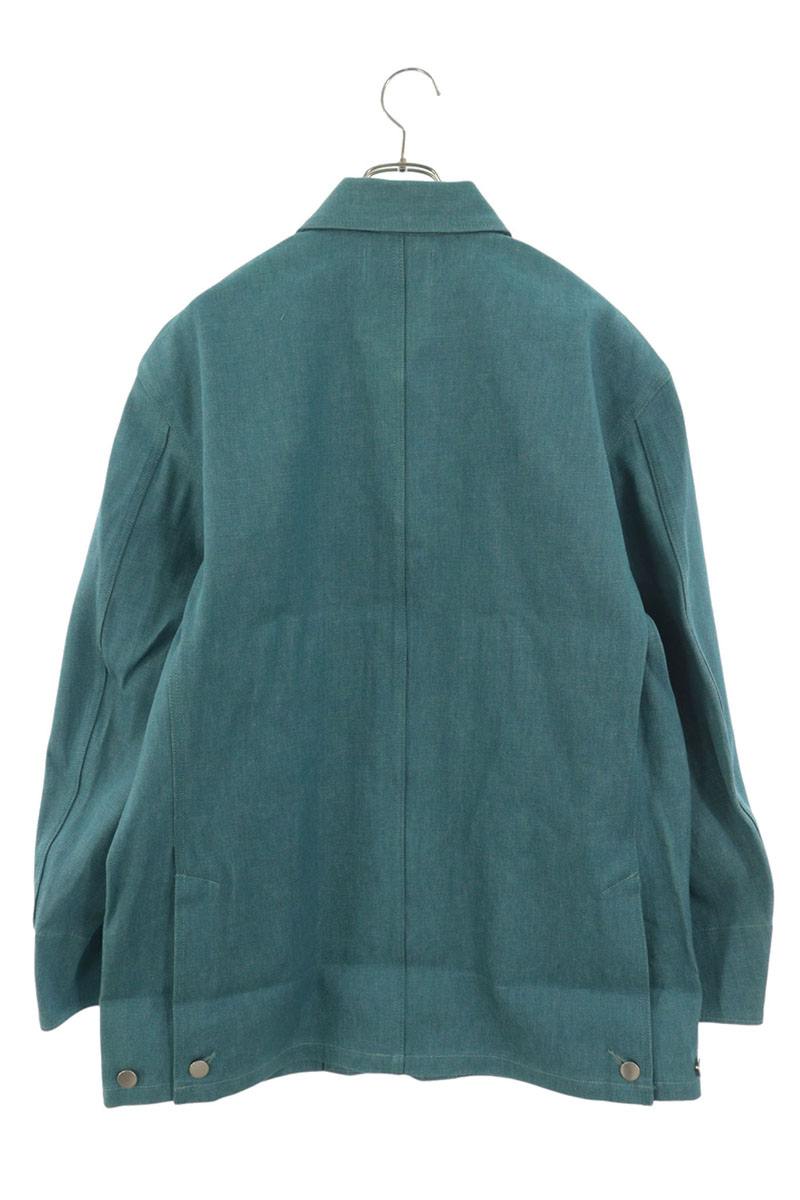 no.number 22FW Green Denim Coverall Jacket Size M