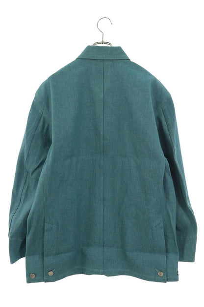 no.number 22FW Green Denim Coverall Jacket Size M