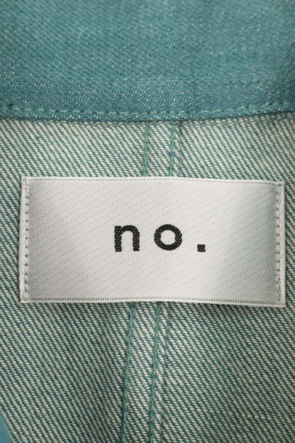 no.number 22FW Green Denim Coverall Jacket Size M