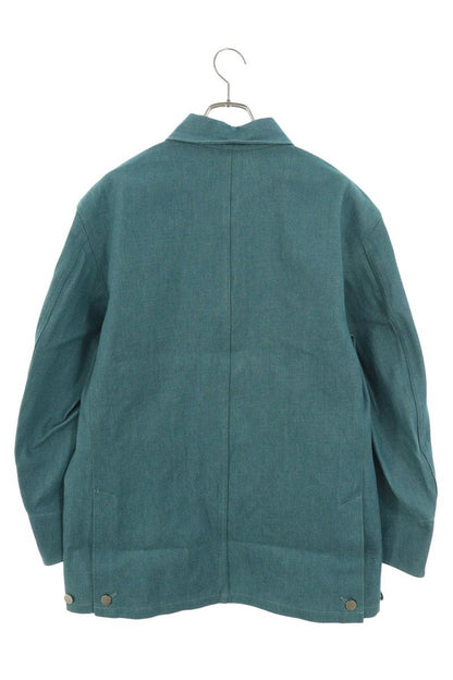 no.number 22FW Green Denim Coverall Jacket Size S