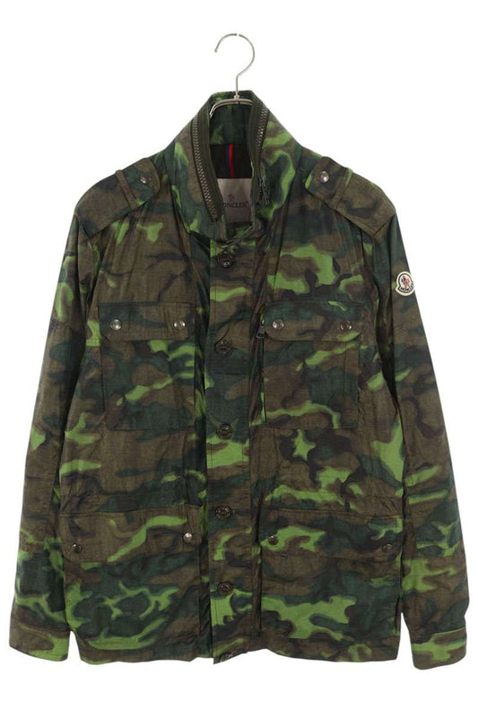 Moncler Camo Blouson Green Size 5