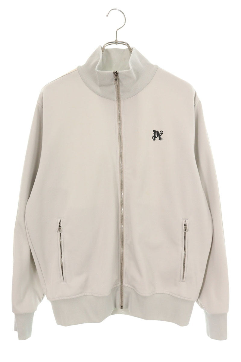 Palm Angels PA Embroidered Jacket Gray Size XL