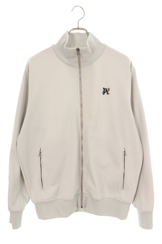 Palm Angels PA Embroidered Jacket Gray Size XL