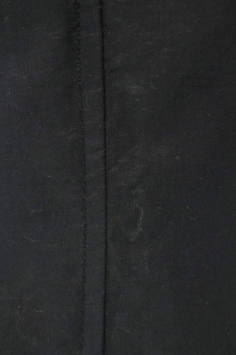 Vetements Care label-detail shell hooded jacket Zip Up Blouson Black Size M