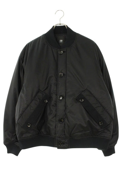 D-VEC Nylon Flight Jacket Black Size L