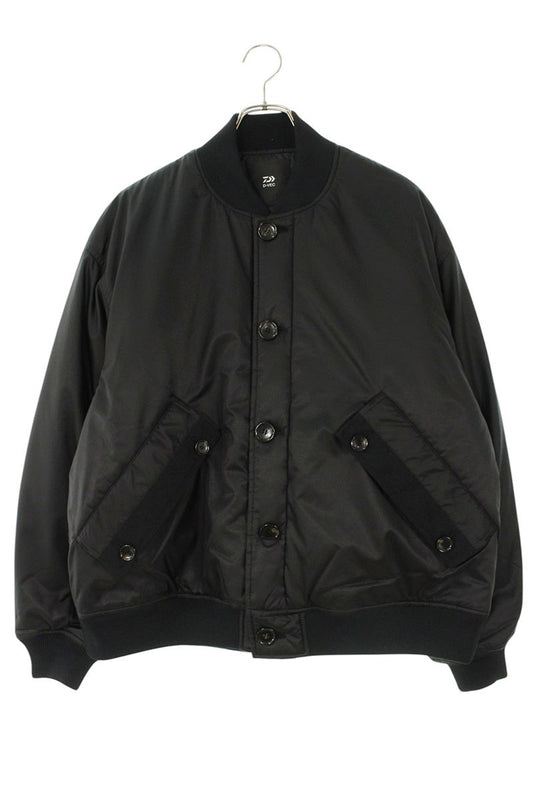 D-VEC Nylon Flight Jacket Black Size L